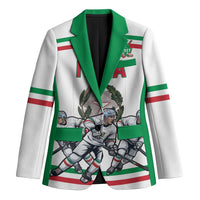 Italy Hockey Custom Blazer Italia Hockey Pride Vintage White