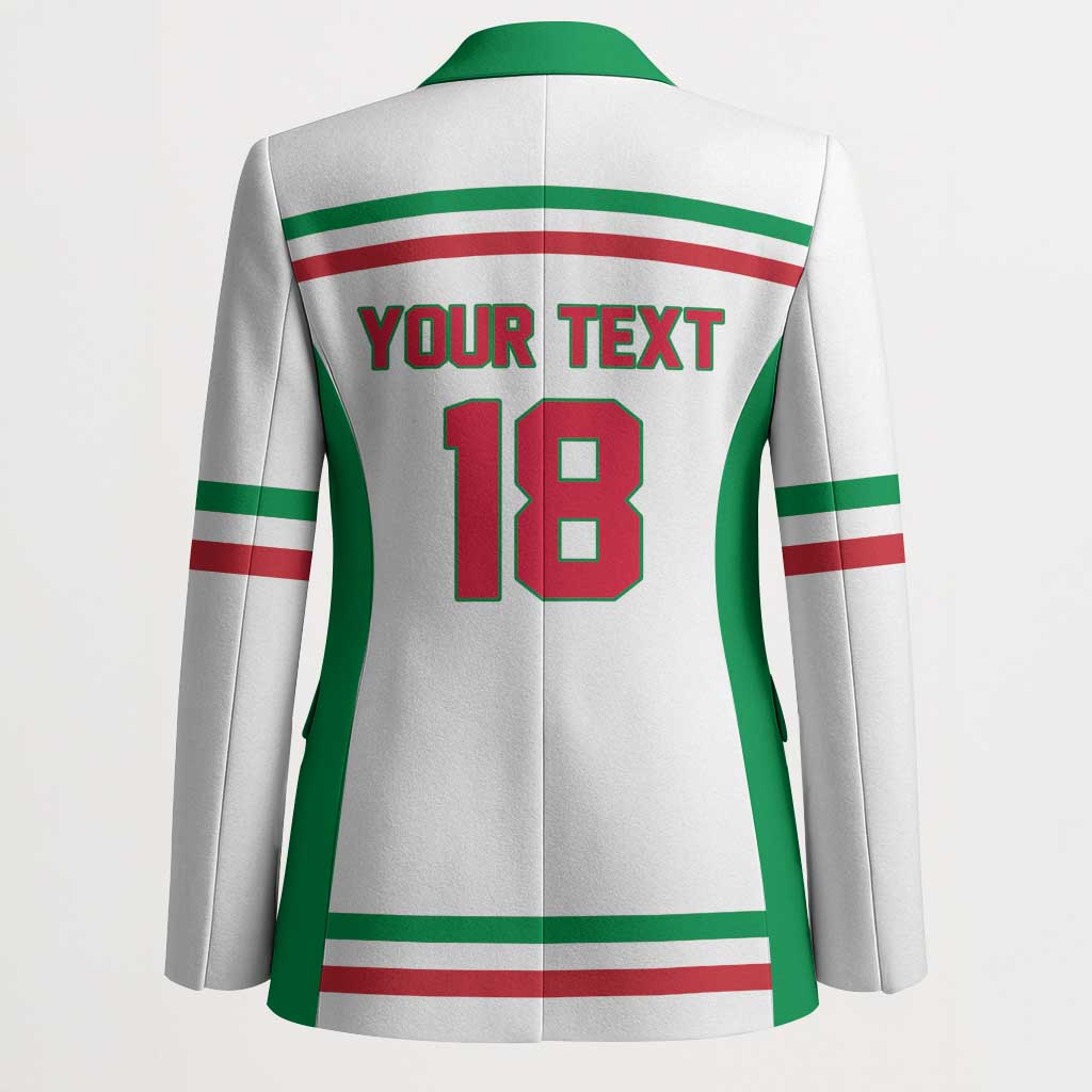 Italy Hockey Custom Blazer Italia Hockey Pride Vintage White