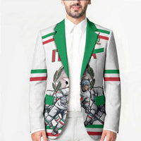 Italy Hockey Custom Blazer Italia Hockey Pride Vintage White
