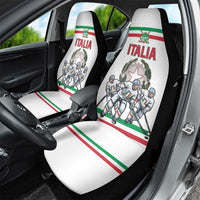 Italy Hockey Car Seat Cover Italia Hockey Pride Vintage White