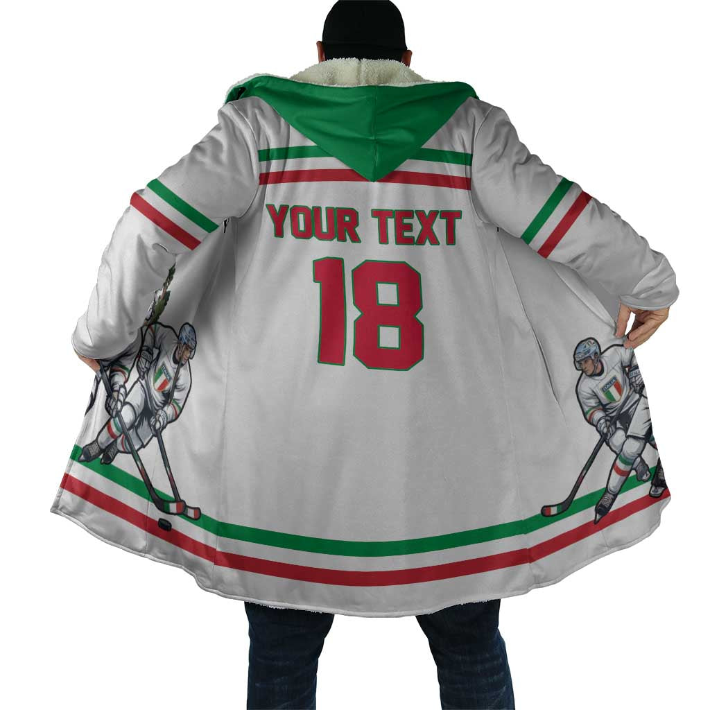 Italy Hockey Custom Cloak Italia Hockey Pride Vintage White