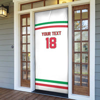 Italy Hockey Custom Door Cover Italia Hockey Pride Vintage White