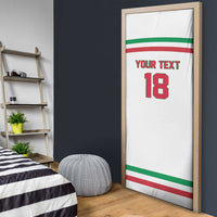Italy Hockey Custom Door Cover Italia Hockey Pride Vintage White