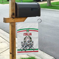 Italy Hockey Garden Flag Italia Hockey Pride Vintage White