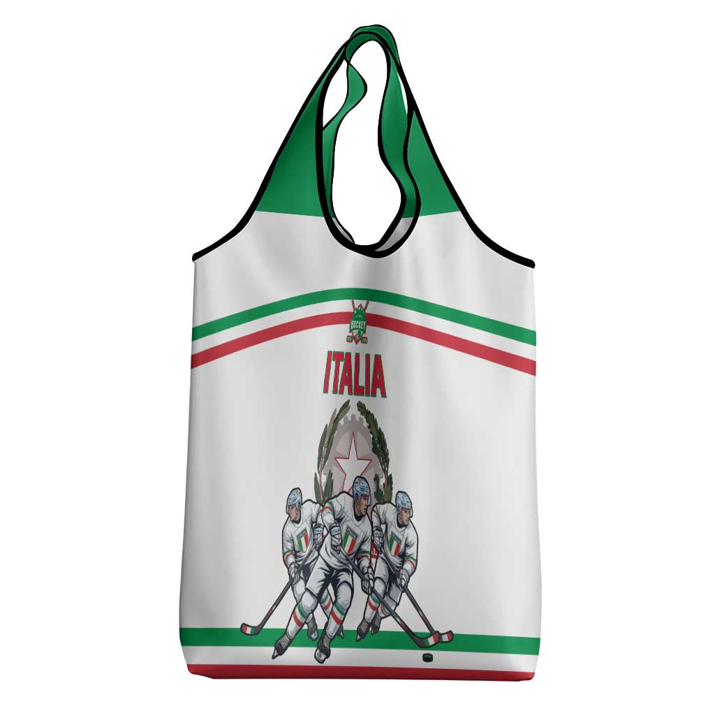 Italy Hockey Grocery Bag Italia Hockey Pride Vintage White
