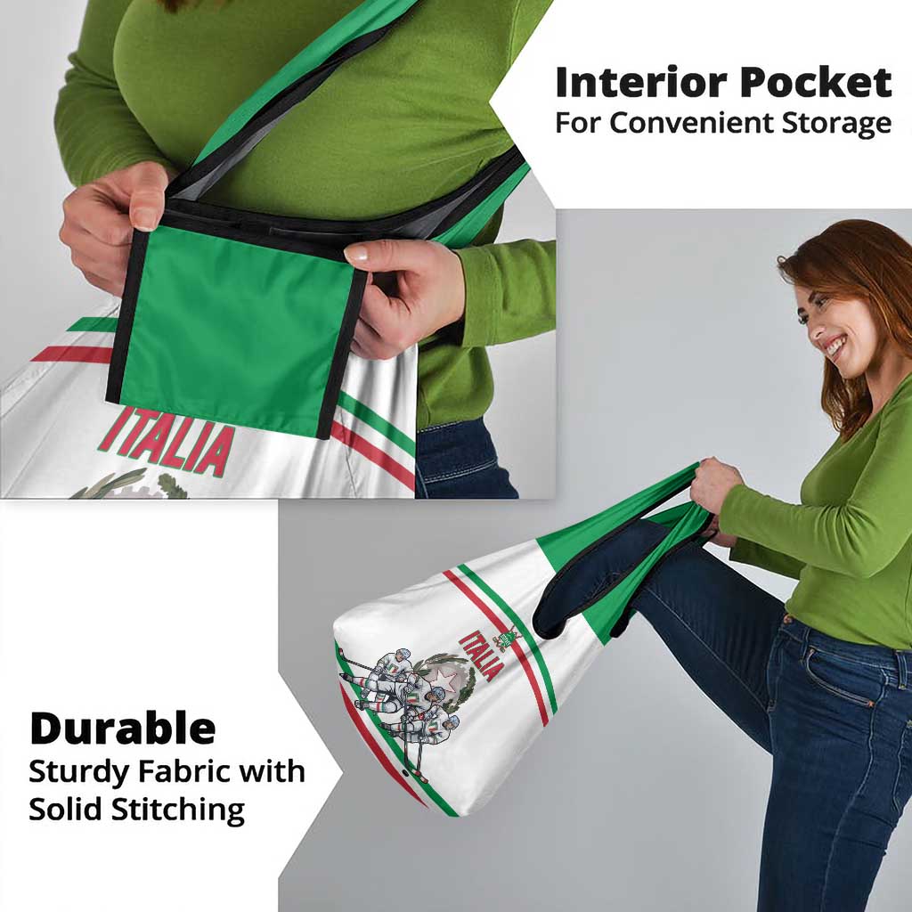 Italy Hockey Grocery Bag Italia Hockey Pride Vintage White
