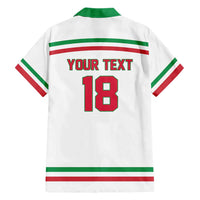 Italy Hockey Custom Hawaiian Shirt Italia Hockey Pride Vintage White