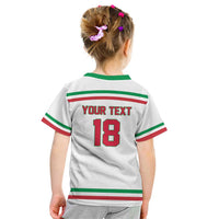 Italy Hockey Custom Kid T Shirt Italia Hockey Pride Vintage White