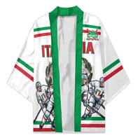 Italy Hockey Custom Kimono Italia Hockey Pride Vintage White