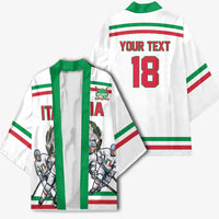 Italy Hockey Custom Kimono Italia Hockey Pride Vintage White