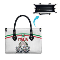 Italy Hockey Leather Bag Italia Hockey Pride Vintage White