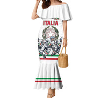 Italy Hockey Custom Mermaid Dress Italia Hockey Pride Vintage White