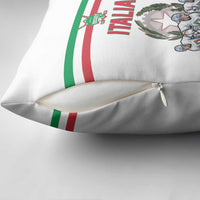 Italy Hockey Pillow Cover Italia Hockey Pride Vintage White