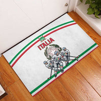 Italy Hockey Rubber Doormat Italia Hockey Pride Vintage White