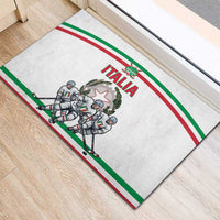 Italy Hockey Rubber Doormat Italia Hockey Pride Vintage White