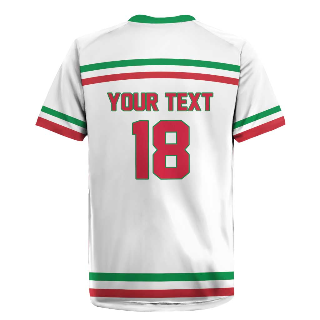 Italy Hockey Custom Rugby Jersey Italia Hockey Pride Vintage White