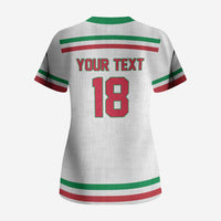 Italy Hockey Custom Scrub Top Italia Hockey Pride Vintage White