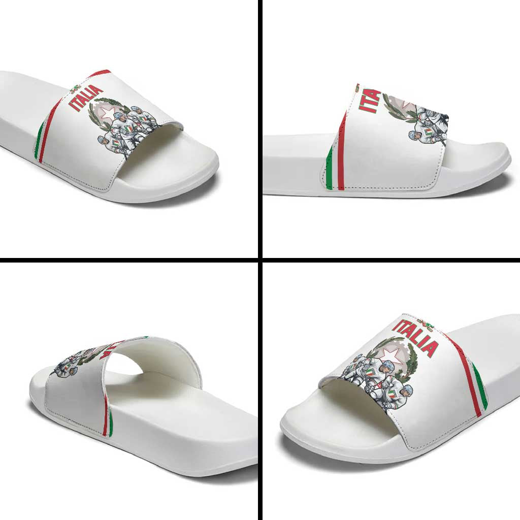 Italy Hockey Slide Sandals Italia Hockey Pride Vintage White