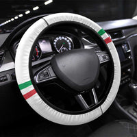 Italy Hockey Steering Wheel Cover Italia Hockey Pride Vintage White