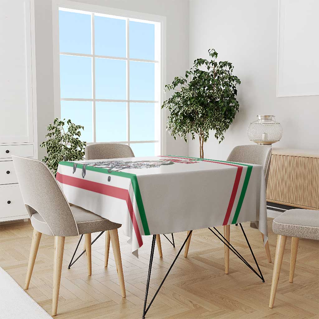 Italy Hockey Tablecloth Italia Hockey Pride Vintage White