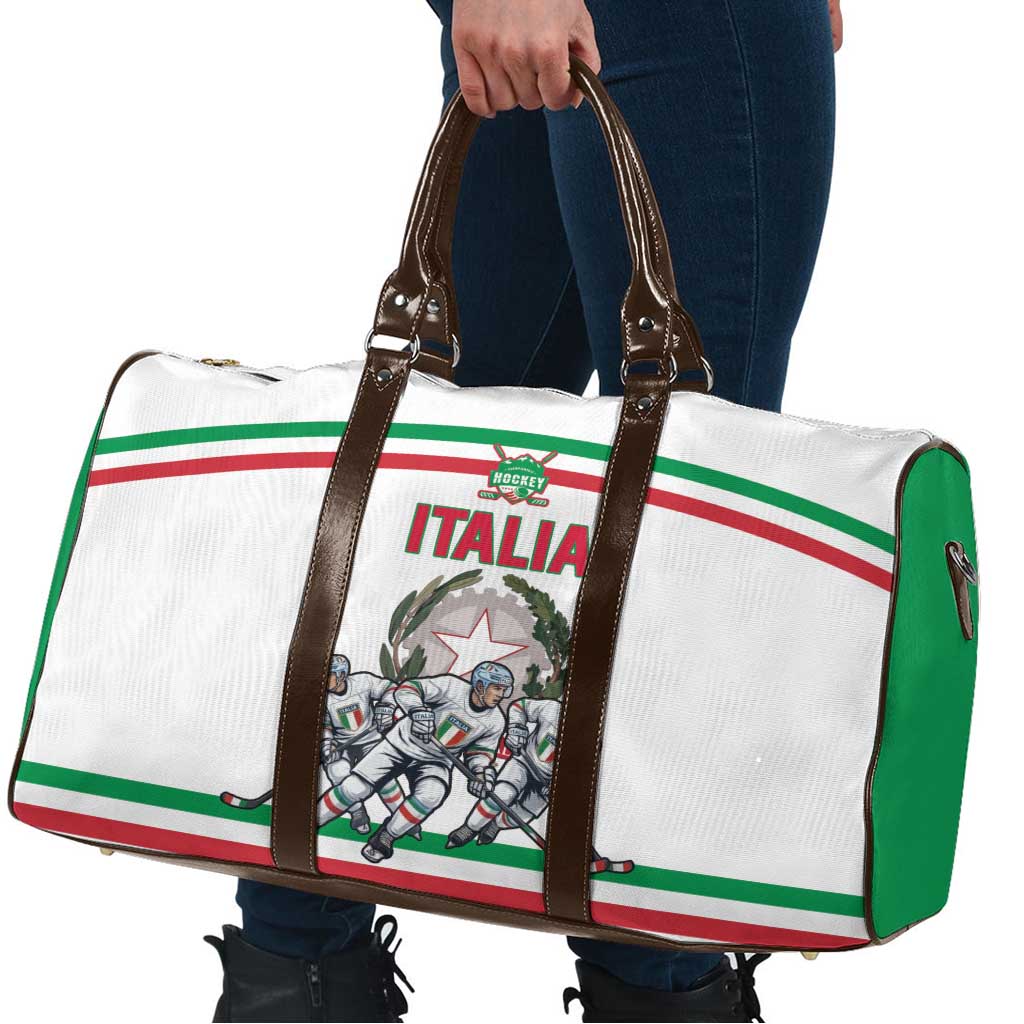 Italy Hockey Travel Bag Italia Hockey Pride Vintage White