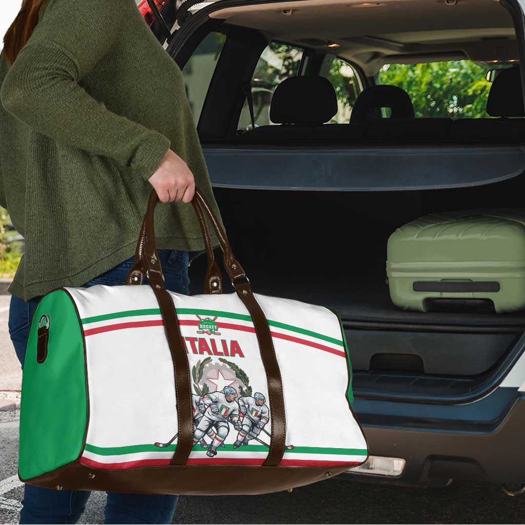 Italy Hockey Travel Bag Italia Hockey Pride Vintage White