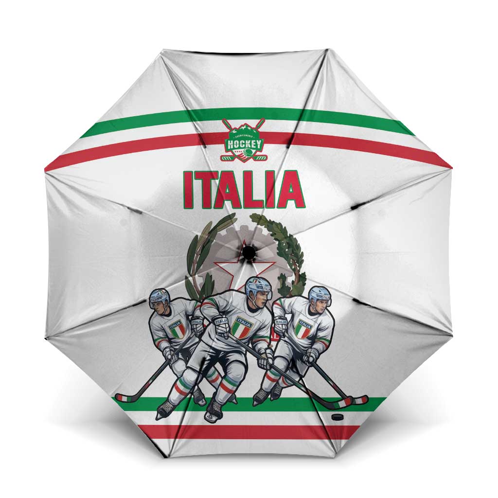 Italy Hockey Umbrella Italia Hockey Pride Vintage White