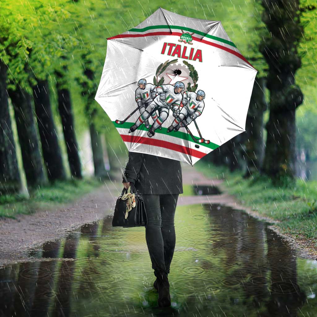 Italy Hockey Umbrella Italia Hockey Pride Vintage White
