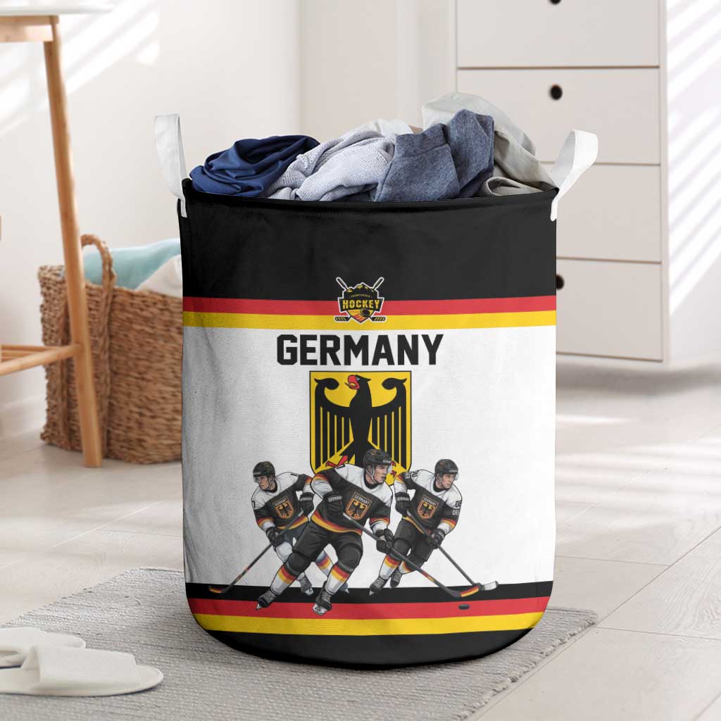 Germany Hockey Laundry Basket German Eagle Hockey Pride