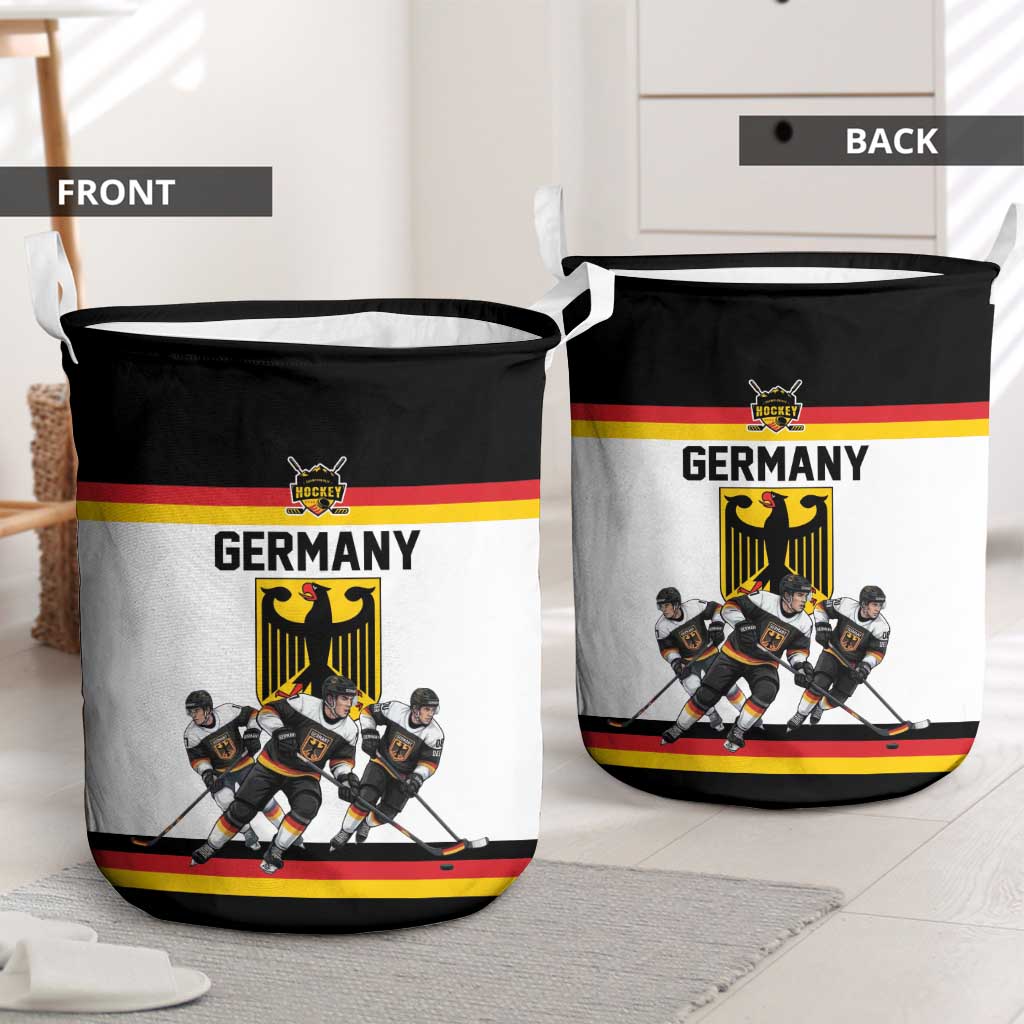 Germany Hockey Laundry Basket German Eagle Hockey Pride