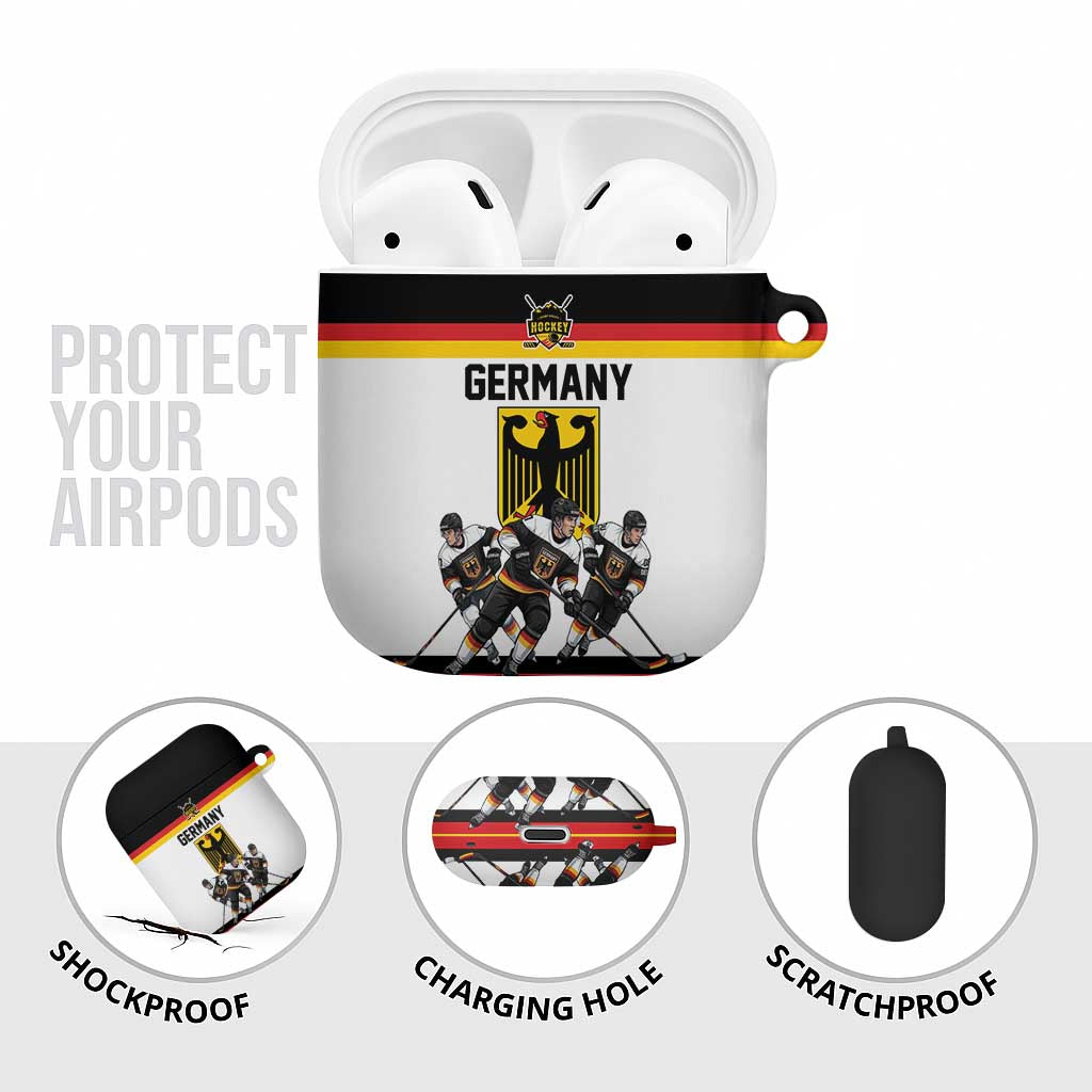Germany Hockey AirPods Case German Eagle Hockey Pride