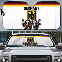 Germany Hockey Auto Sun Shade German Eagle Hockey Pride