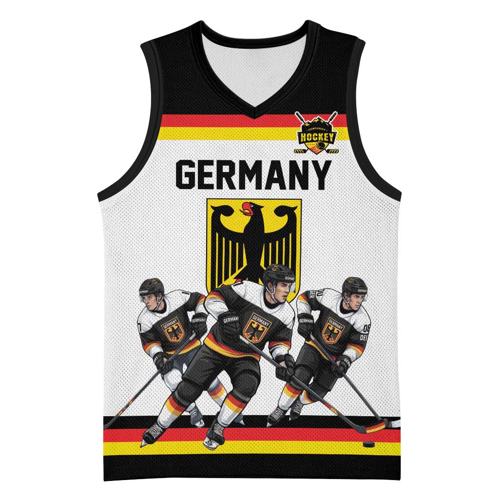 Germany Hockey Custom Basketball Jersey German Eagle Hockey Pride