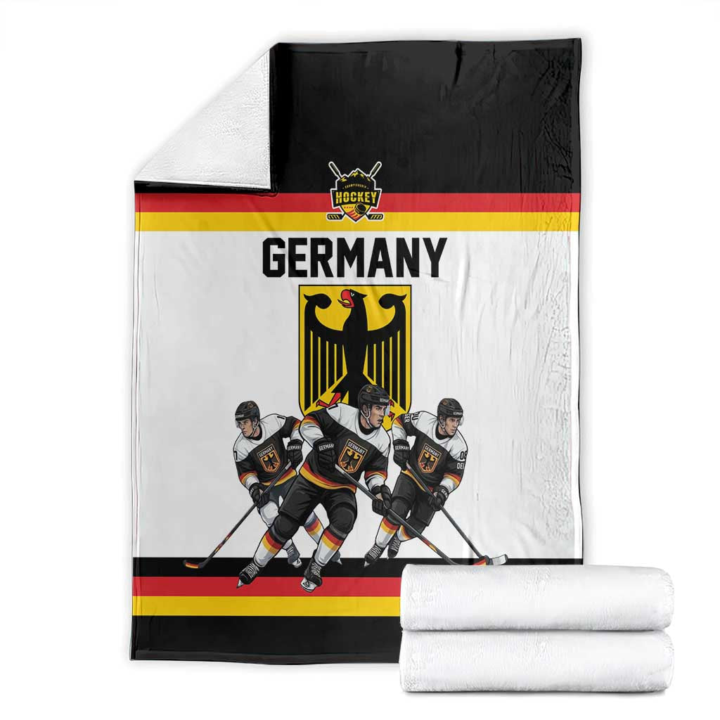 Germany Hockey Blanket German Eagle Hockey Pride