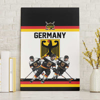 Germany Hockey Canvas Wall Art German Eagle Hockey Pride