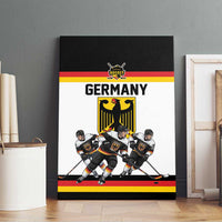 Germany Hockey Canvas Wall Art German Eagle Hockey Pride