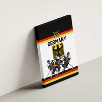 Germany Hockey Canvas Wall Art German Eagle Hockey Pride