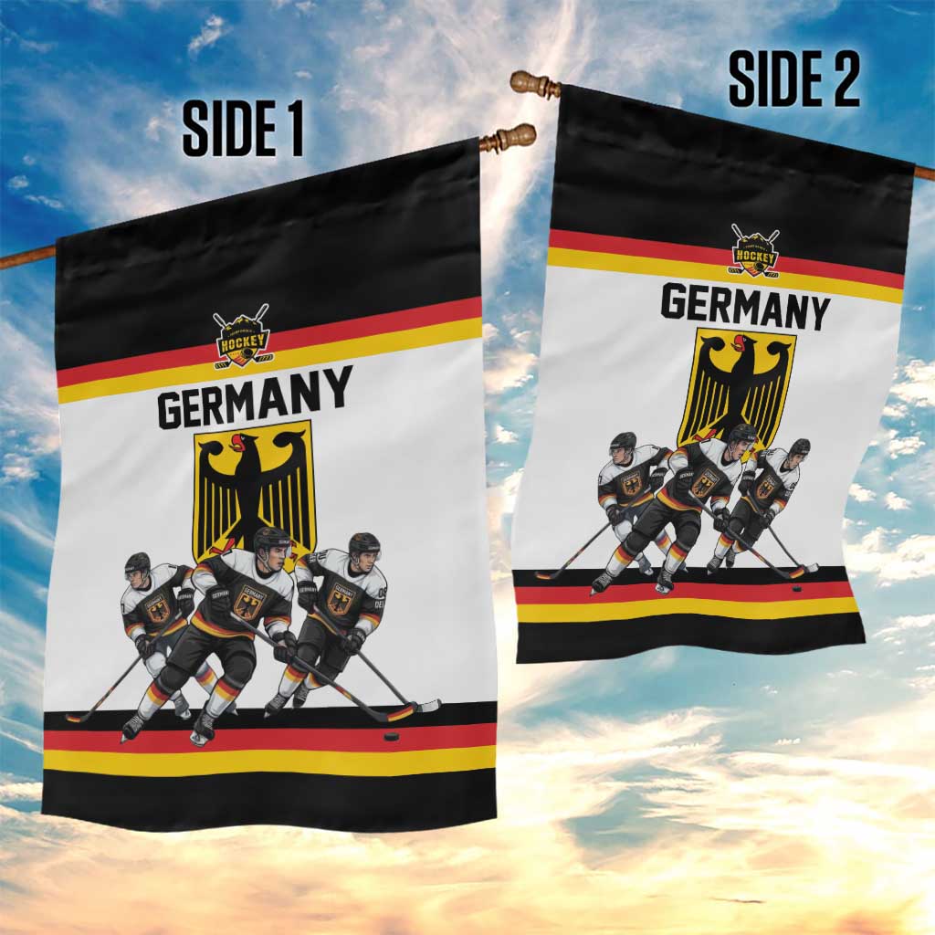 Germany Hockey Garden Flag German Eagle Hockey Pride