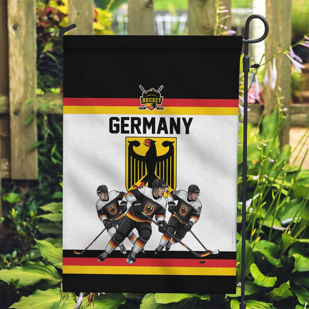 Germany Hockey Garden Flag German Eagle Hockey Pride