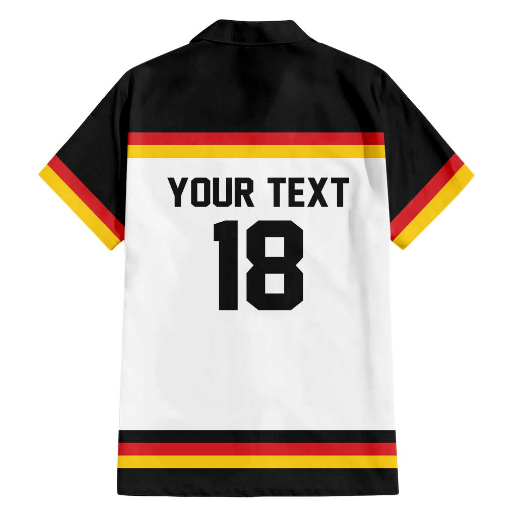 Germany Hockey Custom Hawaiian Shirt German Eagle Hockey Pride