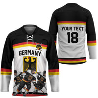 Germany Hockey Custom Hockey Jersey German Eagle Hockey Pride