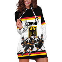 Germany Hockey Custom Hoodie Dress German Eagle Hockey Pride
