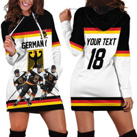 Germany Hockey Custom Hoodie Dress German Eagle Hockey Pride