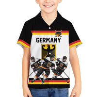 Germany Hockey Custom Kid Hawaiian Shirt German Eagle Hockey Pride
