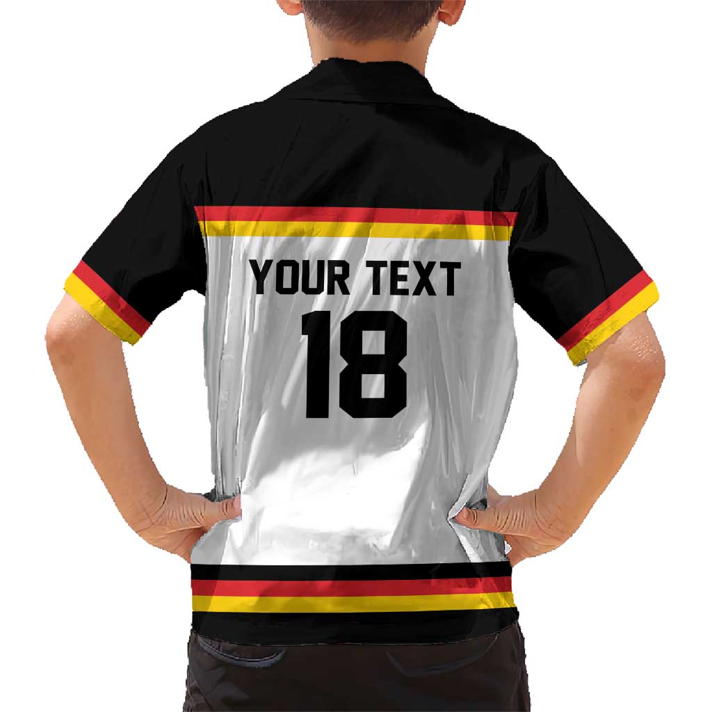 Germany Hockey Custom Kid Hawaiian Shirt German Eagle Hockey Pride