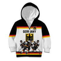 Germany Hockey Custom Kid Hoodie German Eagle Hockey Pride