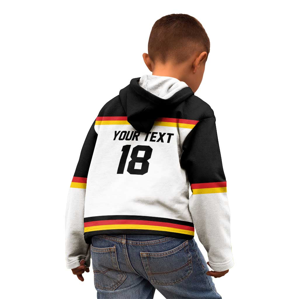 Germany Hockey Custom Kid Hoodie German Eagle Hockey Pride