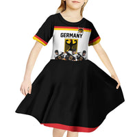 Germany Hockey Custom Kid Short Sleeve Dress German Eagle Hockey Pride