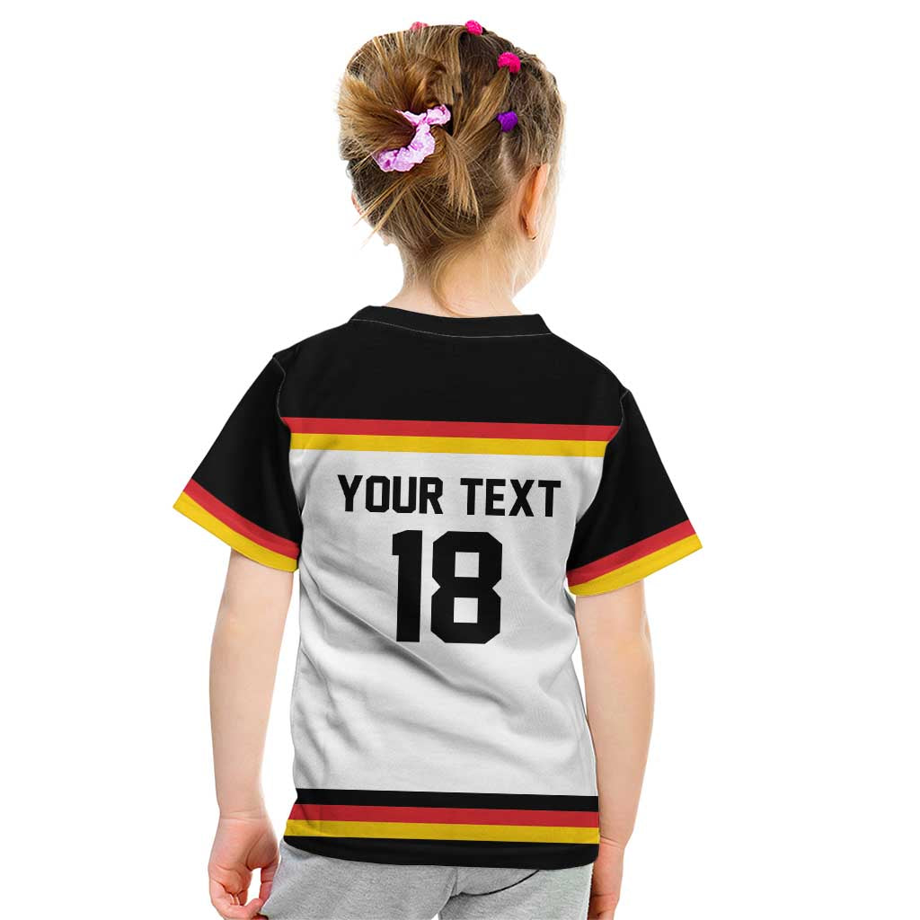 Germany Hockey Custom Kid T Shirt German Eagle Hockey Pride