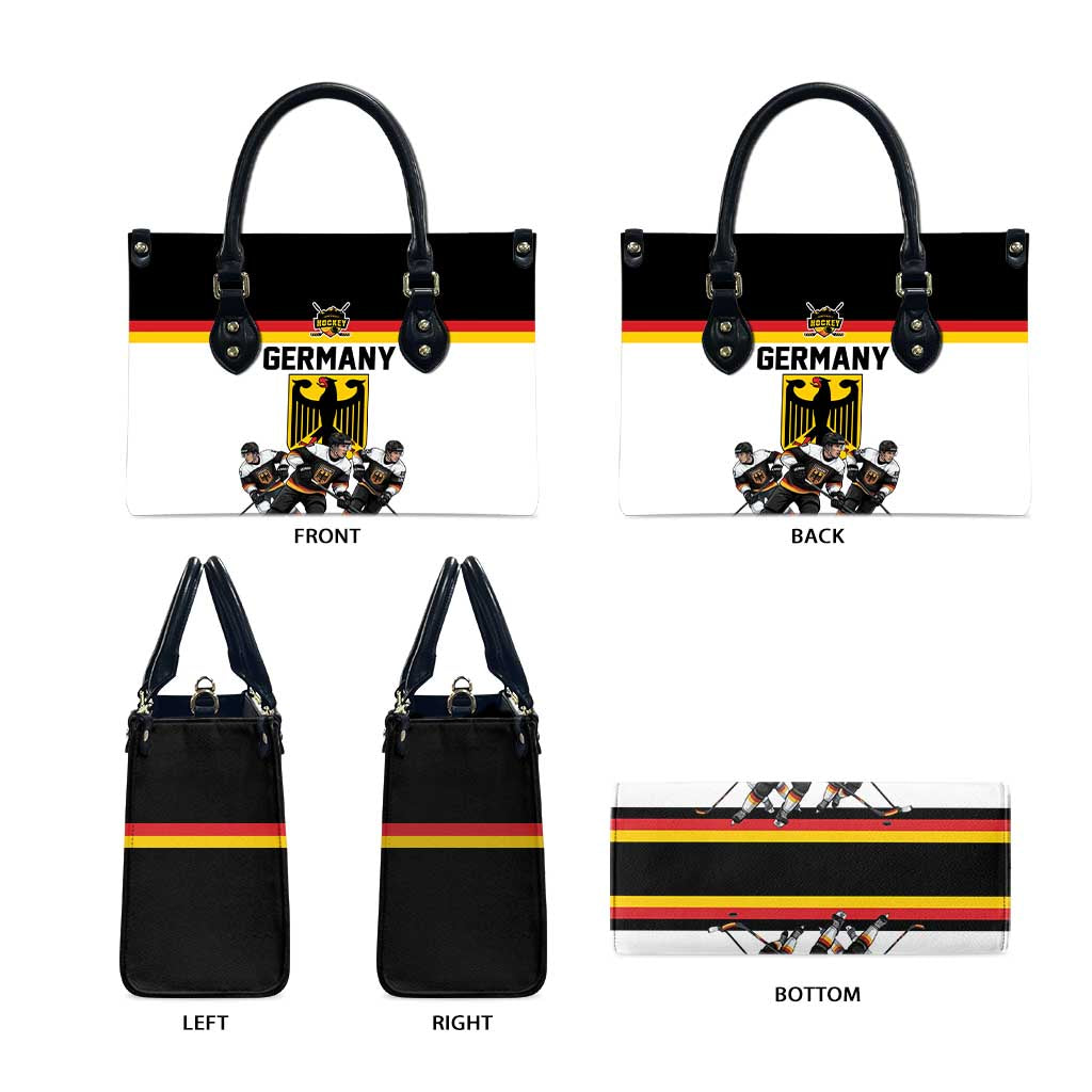 Germany Hockey Leather Bag German Eagle Hockey Pride